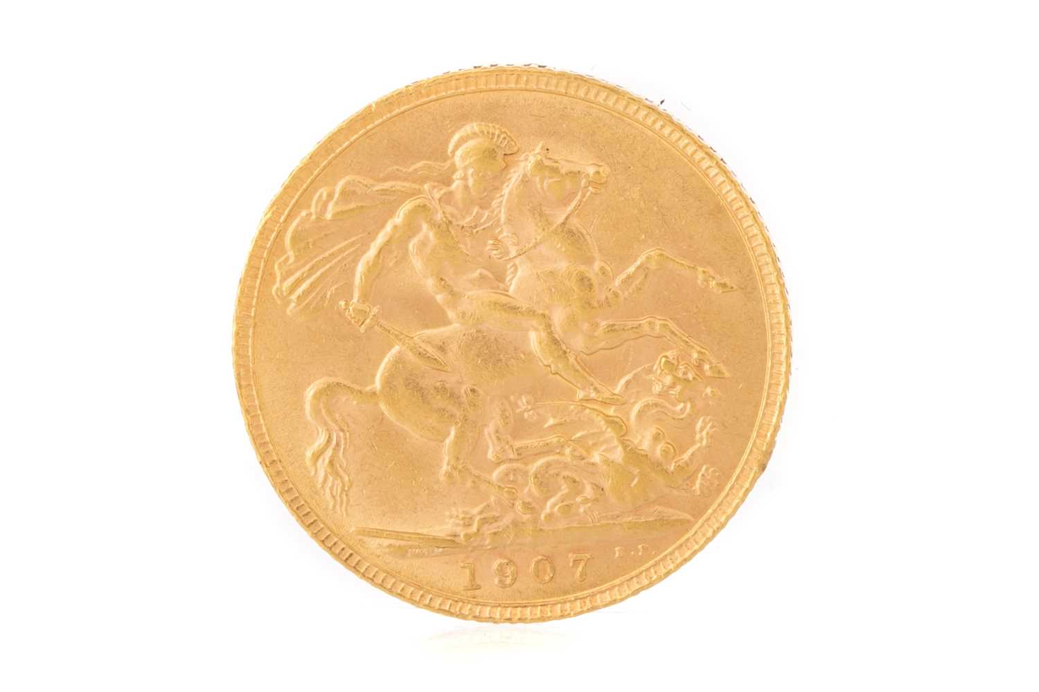 EDWARD VII GOLD SOVEREIGN 1907,