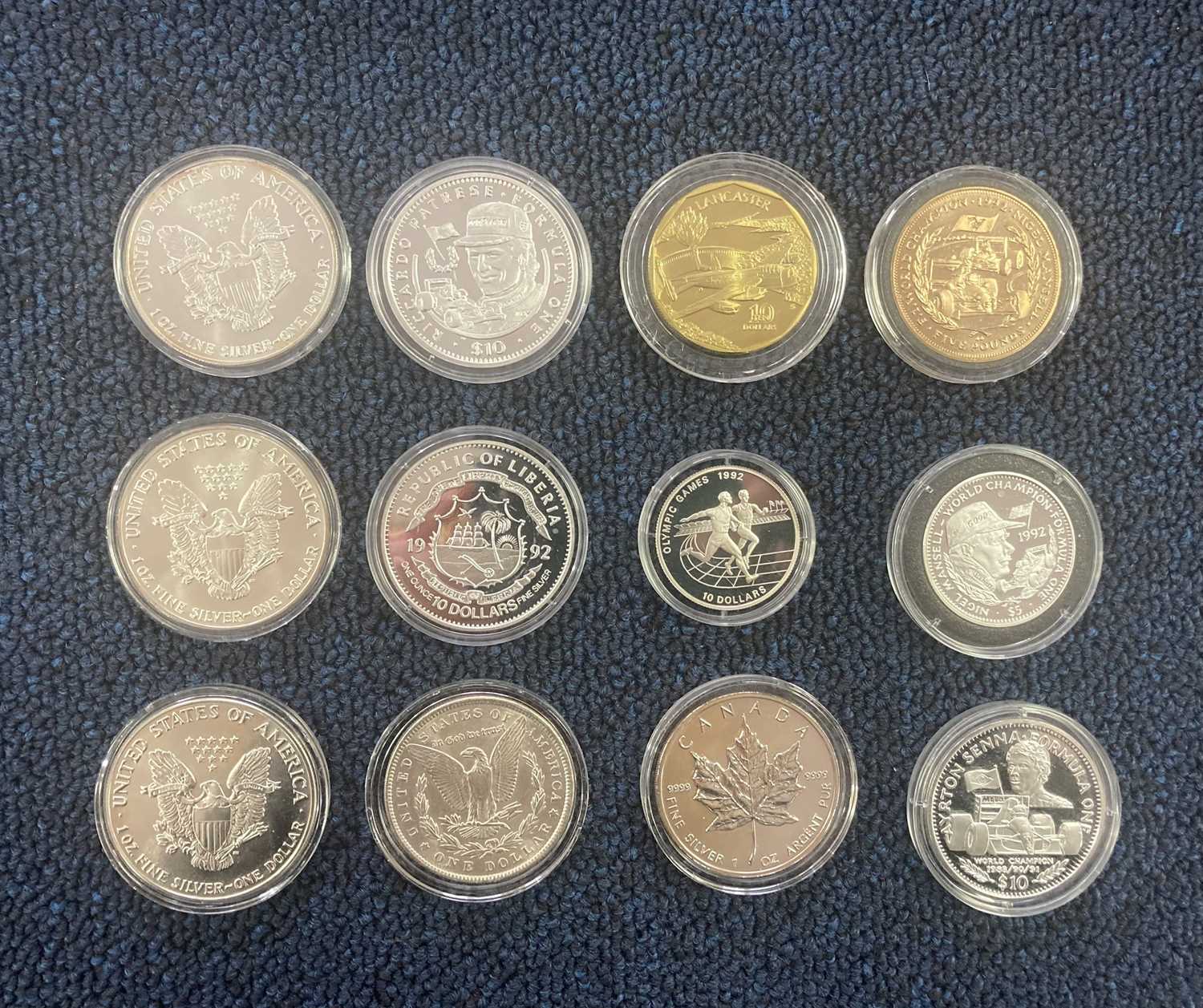 COLLECTION OF SILVER COINS, - Image 5 of 5