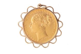 VICTORIA GOLD SOVEREIGN, 1880