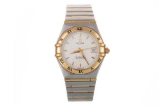 OMEGA CONSTELLATION STAINLESS STEEL AUTOMATIC WRIST WATCH,