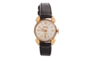 HERODIA EIGHTEEN CARAT GOLD MANUAL WIND WRIST WATCH,