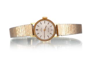 OMEGA DE VILLE GOLD PLATED MANUAL WIND WRIST WATCH,