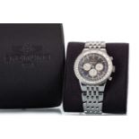 BREITLING NAVITIMER STAINLESS STEEL AUTOMATIC WRIST WATCH,