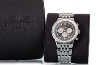 BREITLING NAVITIMER STAINLESS STEEL AUTOMATIC WRIST WATCH,