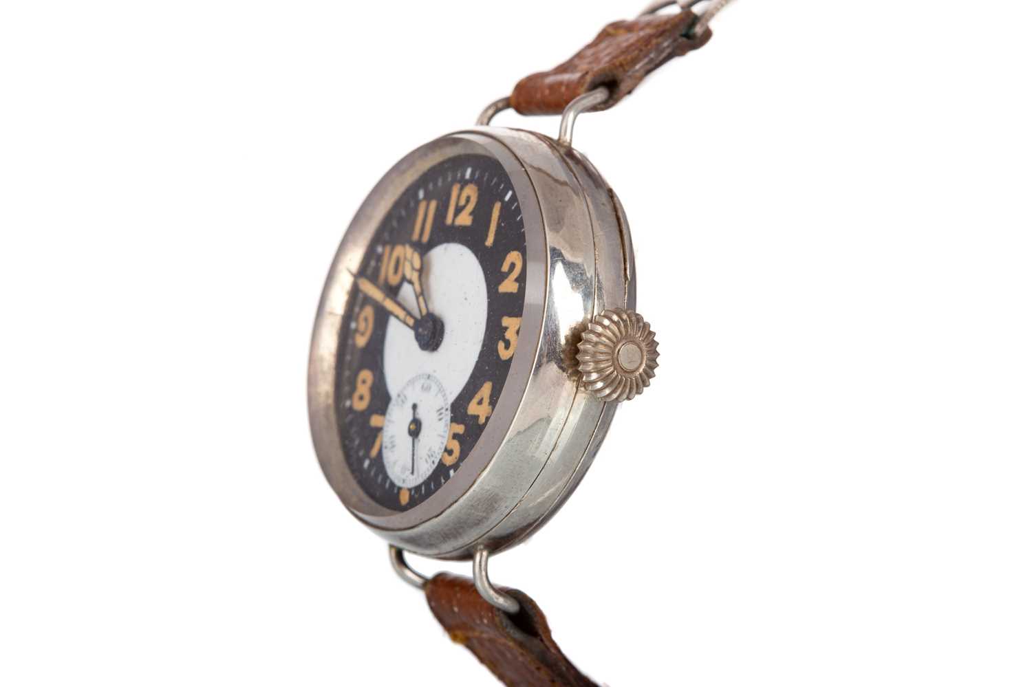 STERLING SILVER TRENCH WATCH,