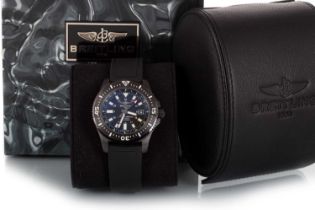 BREITLING SUPEROCEAN 44 SPECIAL STAINLESS STEEL AUTOMATIC WRIST WATCH,