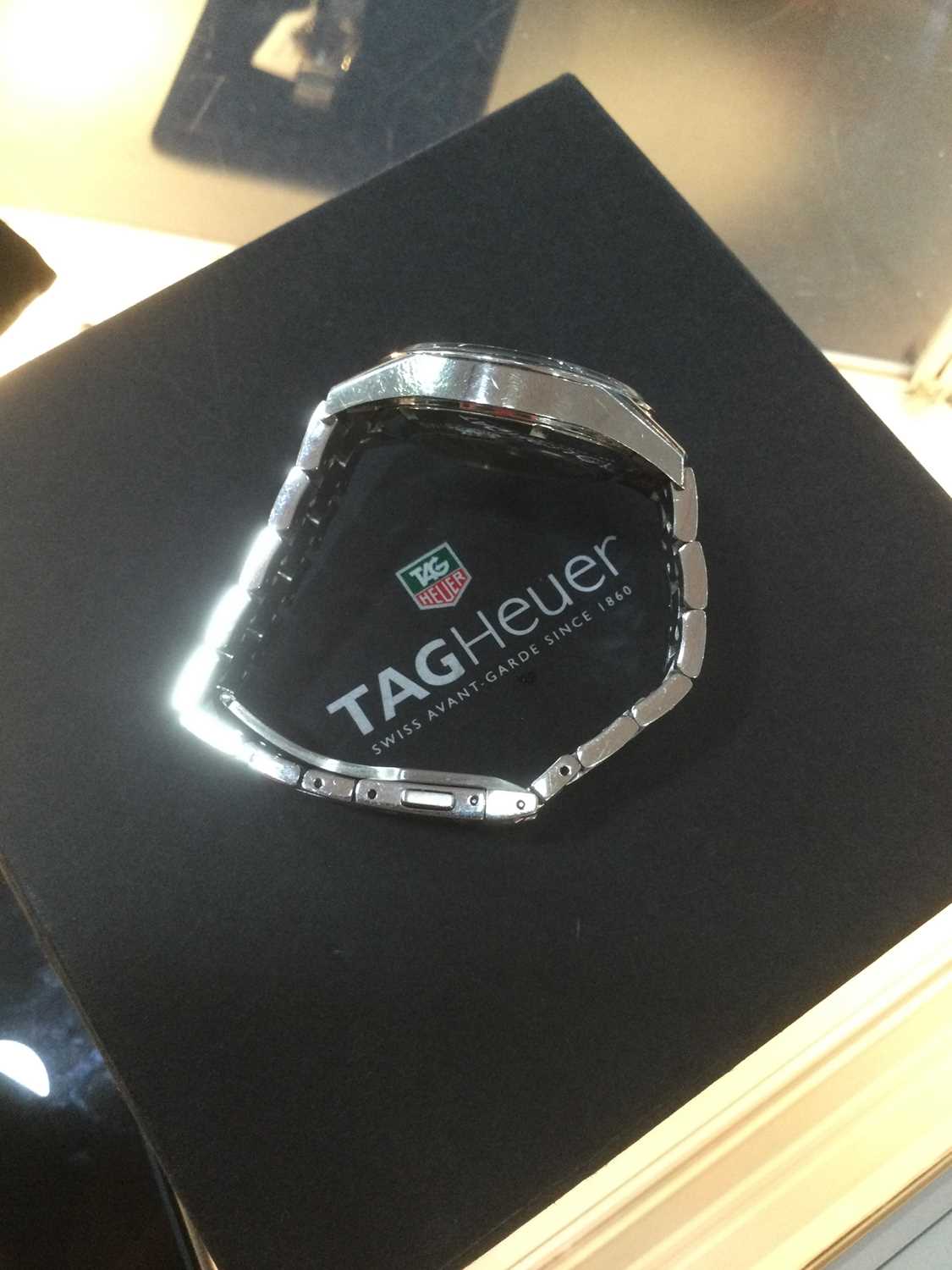 TAG HEUER CARRERA STAINLESS STEEL AUTOMATIC WRIST WATCH, - Image 2 of 5