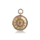GOLD FOB WATCH,