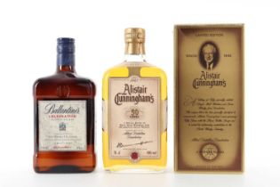 ALISTAIR CUNNINGHAM'S 50 YEARS 75CL AND BALLANTINE'S CELEBRATION BLENDED WHISKY