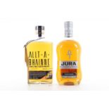 JURA SUPERSTITION AND ALLT-A-BHAINNE 'JUST ENOUGH PEAT TO START A FIRE' SINGLE MALT