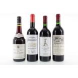 4 BOTTLES OF FRENCH RED WINE INCLUDING CHATEAU CADILLAC-BRANDA 1993 BORDEAUX SUPERIEUR