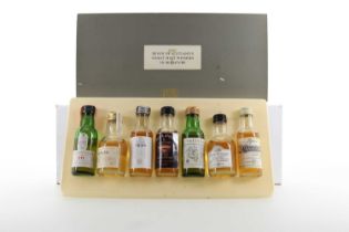 CLASSIC MALT MINIATURE COLLECTION (7 X 5CL) INCLUDING LAGAVULIN 16 YEAR OLD WHITE HORSE 5CL