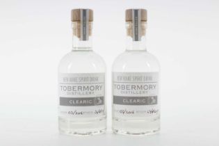 2 BOTTLES OF TOBERMORY CLEARIC 20CL NEW MAKE SPIRIT DRINK