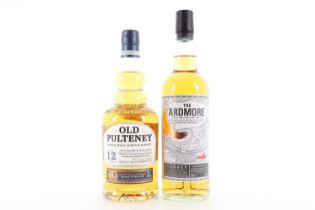 OLD PULTENEY 12 YEAR OLD AND ARMORE LEGACY HIGHLAND SINGLE MALT