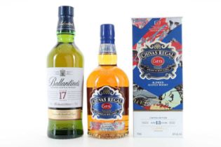 CHIVAS REGAL 13 YEAR OLD LIMITED EDITION AND BALLANTINE'S 17 YEAR OLD BLENDED WHISKY