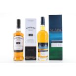 BOWMORE 12 YEAR OLD AND SCAPA SKIREN SINGLE MALT