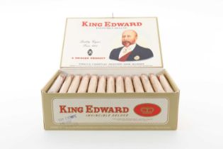 BOX OF 50 KING EDWARD INVINCIBLE DELUXE CIGARS