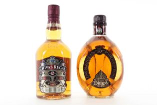 DIMPLE 15 YEAR OLD AND CHIVAS REGAL 12 YEAR OLD BLENDED WHISKY