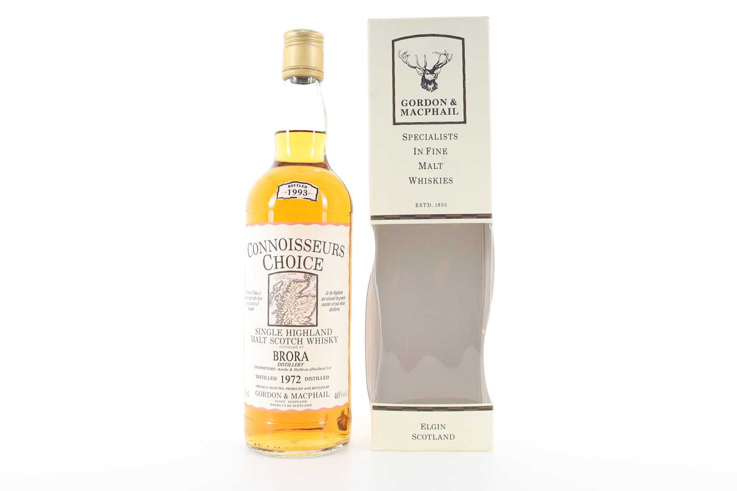 BRORA 1972 GORDON & MACPHAIL CONNOISSEURS CHOICE HIGHLAND SINGLE MALT