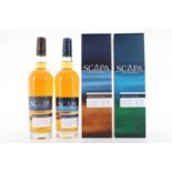 SCAPA SKIREN AND SCAPA GLANSA ISLAND SINGLE MALT