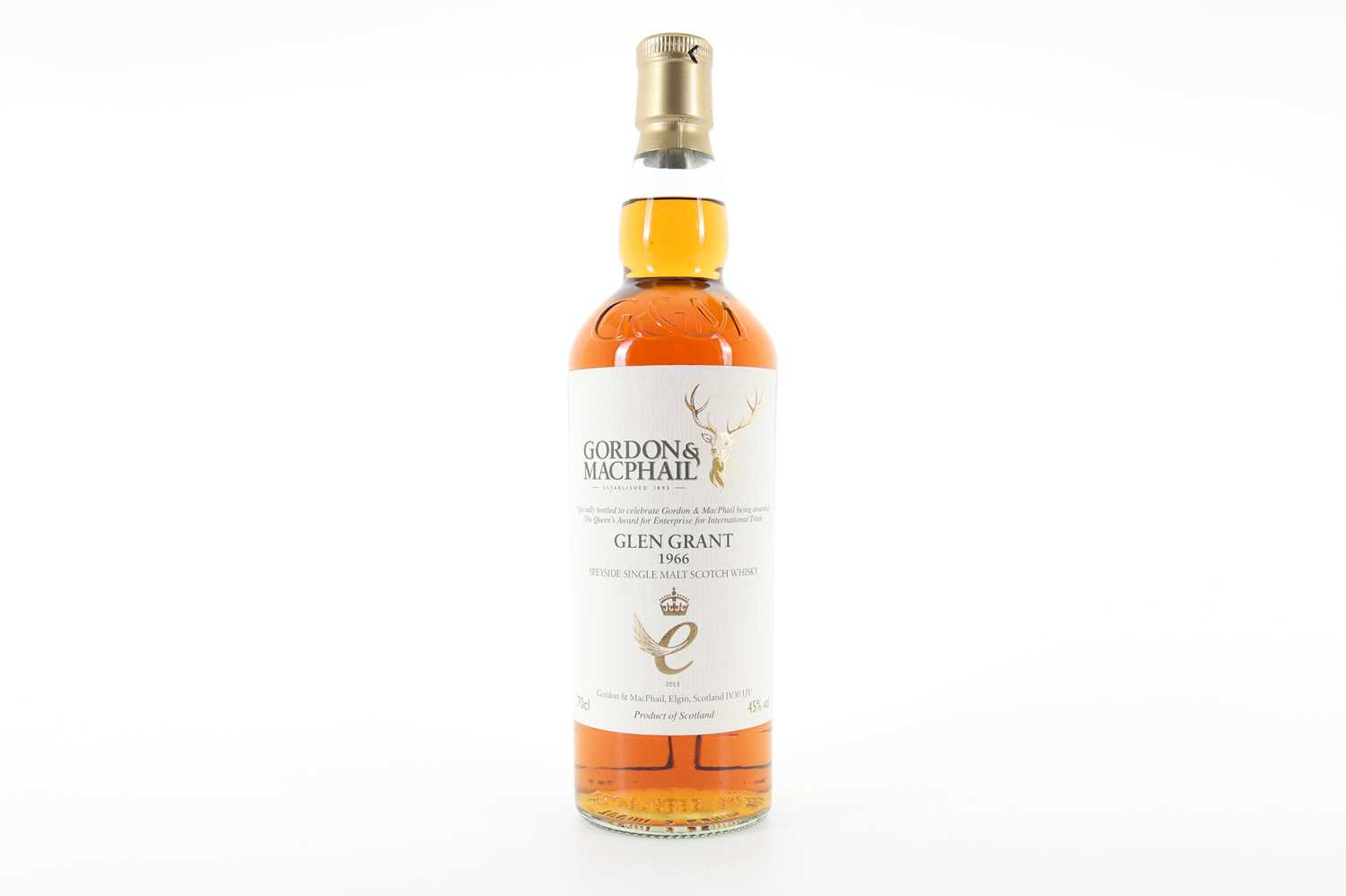 GLEN GRANT 1966 GORDON & MACPHAIL QUEEN'S AWARD FOR ENTERPRISE SPEYSIDE SINGLE MALT