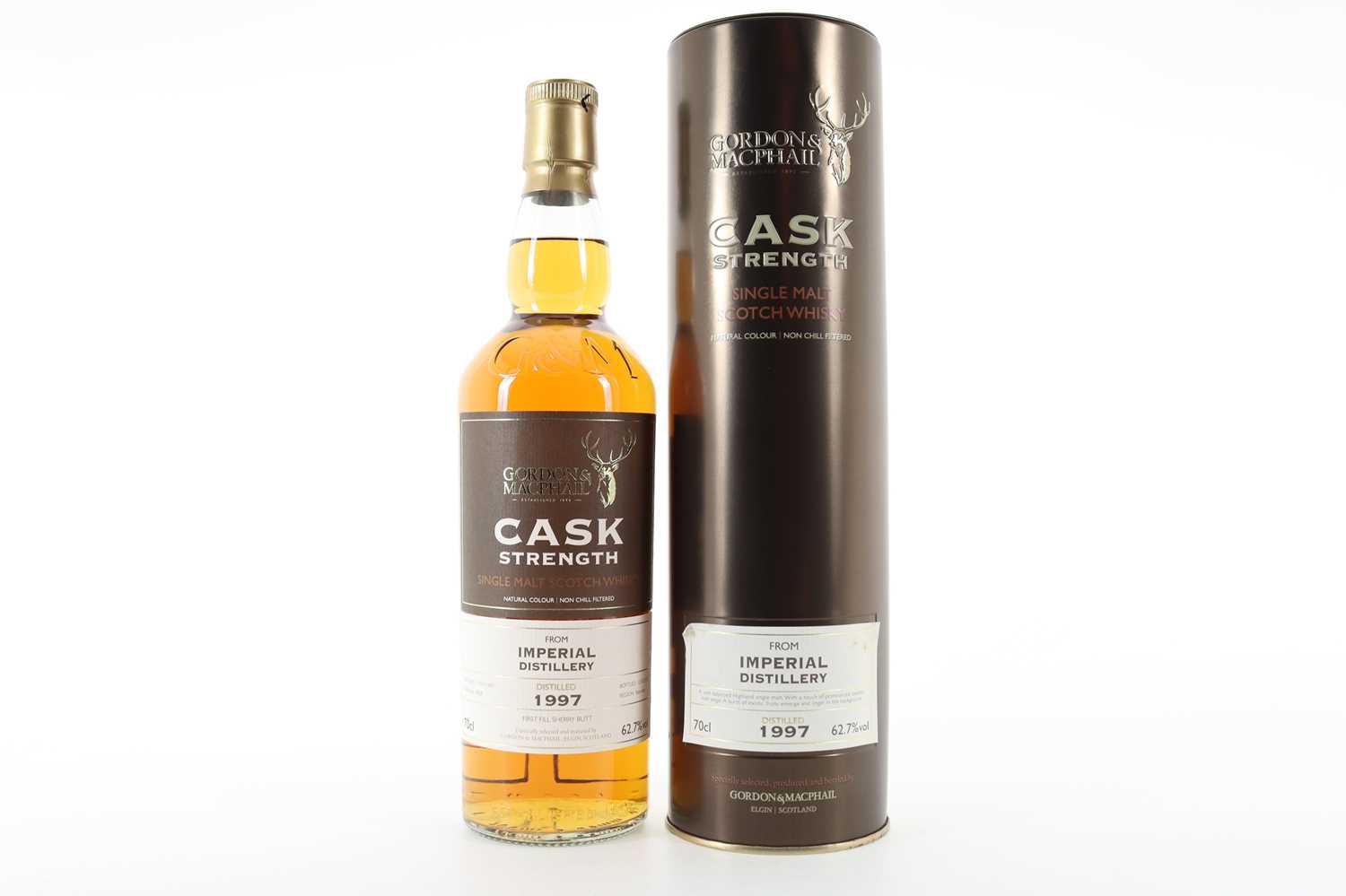 IMPERIAL 1997 GORDON & MACPHAIL CASK STRENGTH SPEYSIDE SINGLE MALT