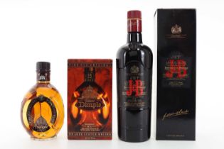 J&B JET 12 YEAR OLD 75CL AND DIMPLE 15 YEAR OLD HALF BOTTLE 37.5CL BLENDED WHISKY