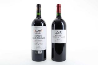 2010 CH. HAUT-BELLEVUE HAUT-MEDOC MAGNUM 1.5L AND 2009 CH. GRAND TAYAC MARGAUX MAGNUM 1.5L FRENCH -