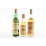 GLENLIVET 12 YEAR OLD AND 2 BOTTLES OF GLENMORANGIE 10 YEAR OLD (70CL & 35CL) SINGLE MALT