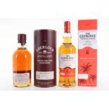 ABERLOUR 12 YEAR OLD DOUBLE CASK AND GLENLIVET CARIBBEAN RESERVE 75CL SPEYSIDE SINGLE MALT