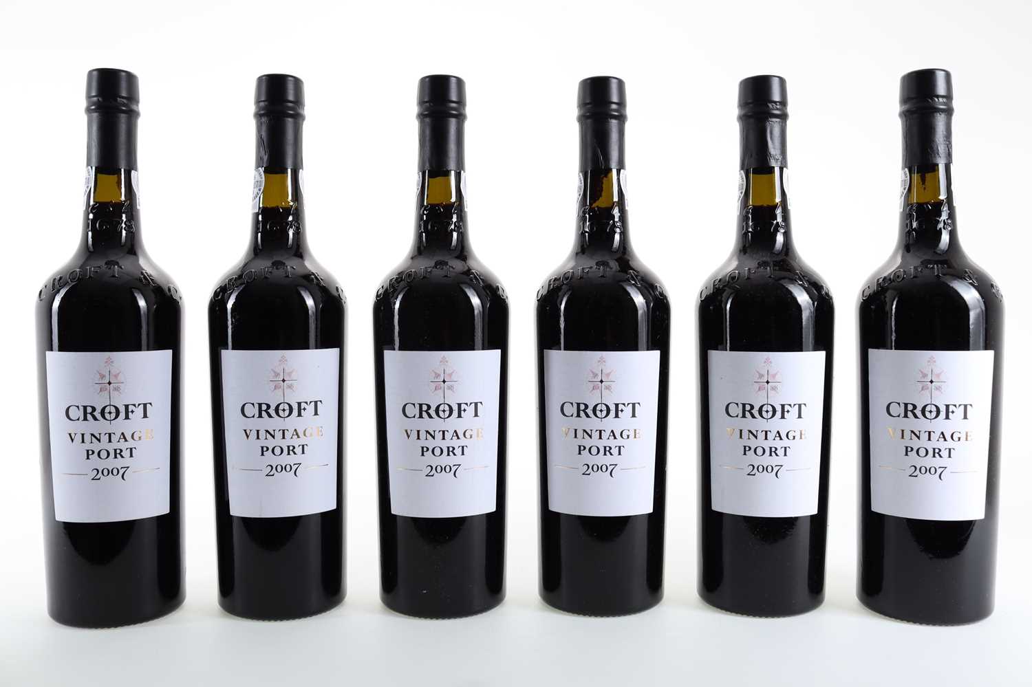 6 BOTTLES OF CROFT 2007 VINTAGE PORT