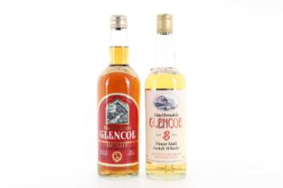 MACDONALD'S GLENCOE 8 YEAR OLD 100° PROOF 26 2/3 FL OZ AND 8 YEAR OLD CASK STRENGTH BLENDED WHISKY
