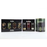 10 ASSORTED GLENFIDDICH MINIATURES INCLUDING CLANS OF THE HIGHLANDS OF SCOTLAND GIFT SET