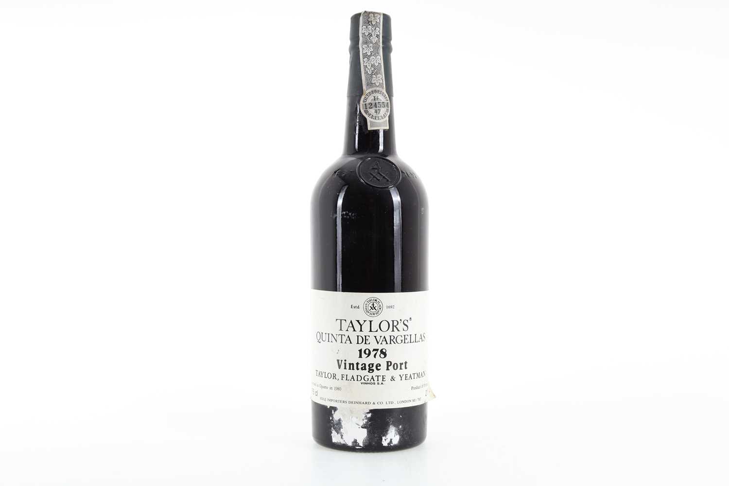 TAYLOR'S 1978 VINTAGE PORT