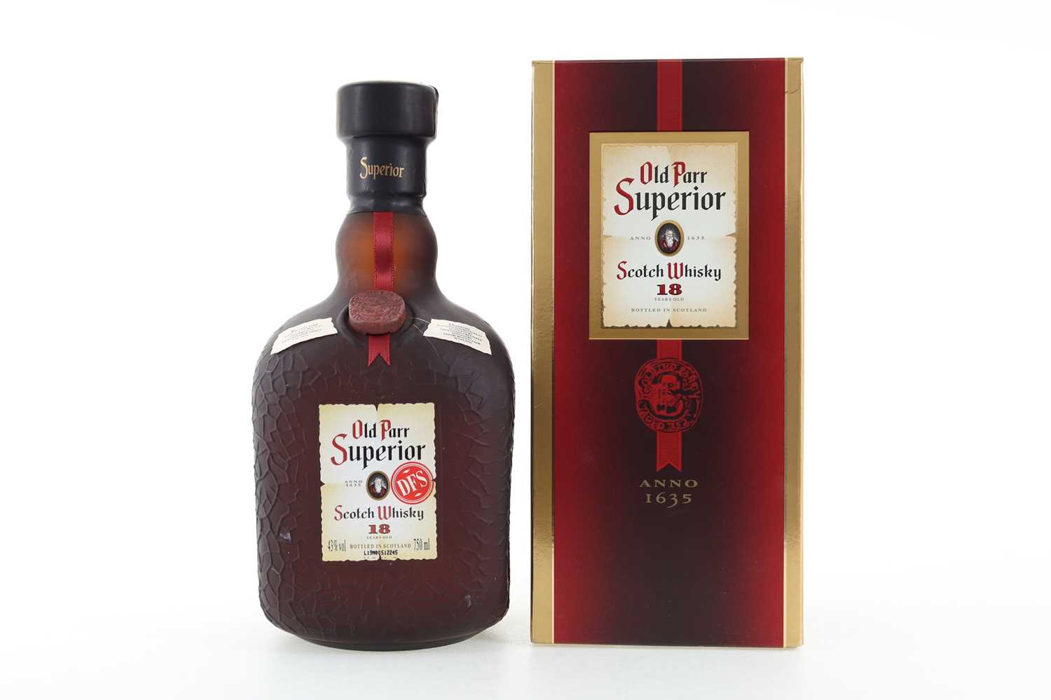 OLD PARR SUPERIOR 18 YEAR OLD 75CL BLENDED WHISKY