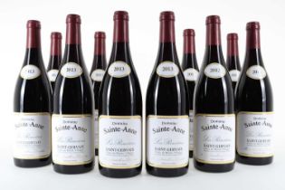 10 BOTTLES OF 2013 SAINT-ANNE LES ROUVIERES SAINT-GERVAIS FRENCH - COTES-DU-RHONE