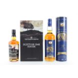 FAMOUS GROUSE SCOTTISH OAK FINISH 50CL AND 15 YEAR OLD BILL MCLAREN BLENDED WHISKY