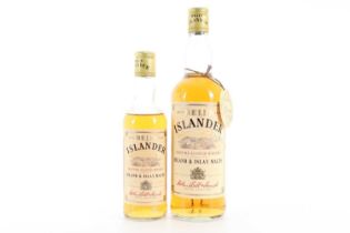 BELL'S ISLANDER 75CL SINGED BY IAN GRIEVE AND HALF BOTTLE 37.5CL BLENDED WHISKY