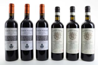 6 BOTTLES OF ITALIAN RED WINE INCLUDING 3 BOTTLES OF VASCA 29 2009 CHIANTI CLASSICO RISERVA