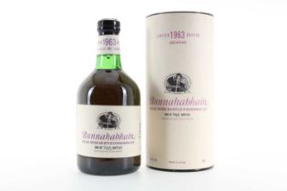 BUNNAHABHAIN 1963 40 YEAR OLD ISLAY SINGLE MALT