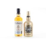 CHIVAS REGAL 15 YEAR OLD 75CL AND BALLANTINE'S 15 YEAR OLD BLENDED WHISKY