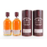 2 BOTTLES OF ABERLOUR 12 YEAR OLD DOUBLE CASK 75CL SPEYSIDE SINGLE MALT