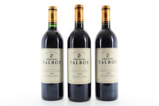 CHATEAU TALBOT 1989 SAINT-JULIEN GRAND CRU CLASSE FRENCH - BORDEAUX