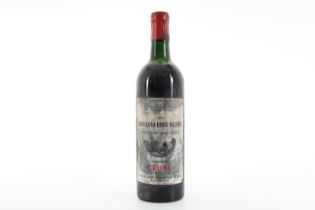 CHATEAU LA CROIX MAZERAT 1964 SAINT-EMILION CRUSE FRENCH - BORDEAUX