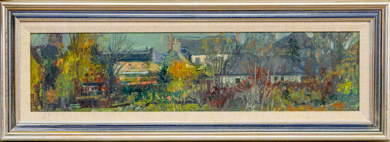 * WILLIAM BIRNIE RSW RGI (SCOTTISH 1929 - 2006), THE GARDEN SEAT