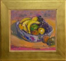 * GORDON BRYCE RSA RSW (SCOTTISH b. 1943), FRUIT BOWL