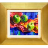 * JOAN LAWSON, STILL LIFE OF APPLES