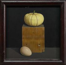 * JAMES FAIRGRIEVE RSA RSW (SCOTTISH b. 1944), PUMPKIN & EGG