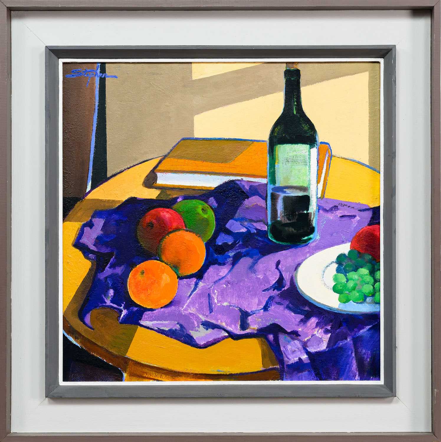 * DAN STEPHEN (SCOTTISH 1921 - 2014), CHIAROSCURO STILL LIFE