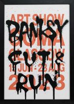 * BANKSY (BRITISH b. 1974), EXHIBITION POSTERS FROM CUT & RUN